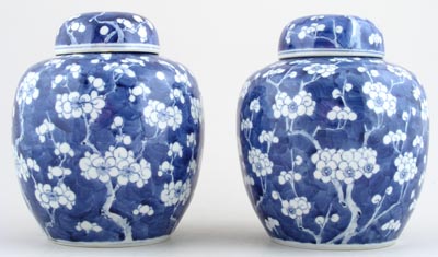 Ginger Jars Pair c1900